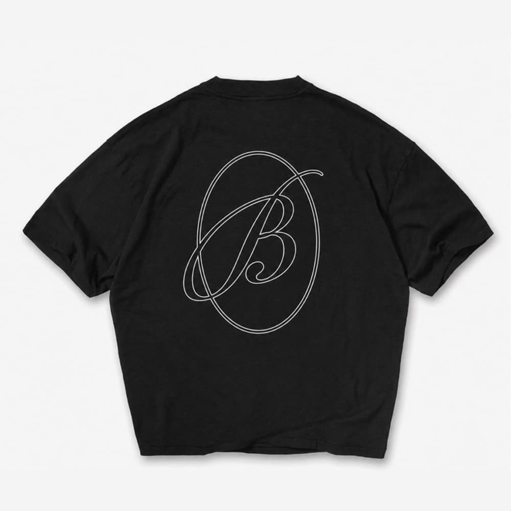 B-Essentials Tee Black back